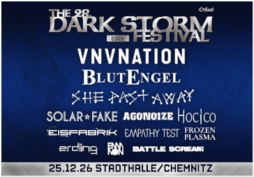 25.12.2026 - Chemnitz - DARK STORM FESTIVAL 2026